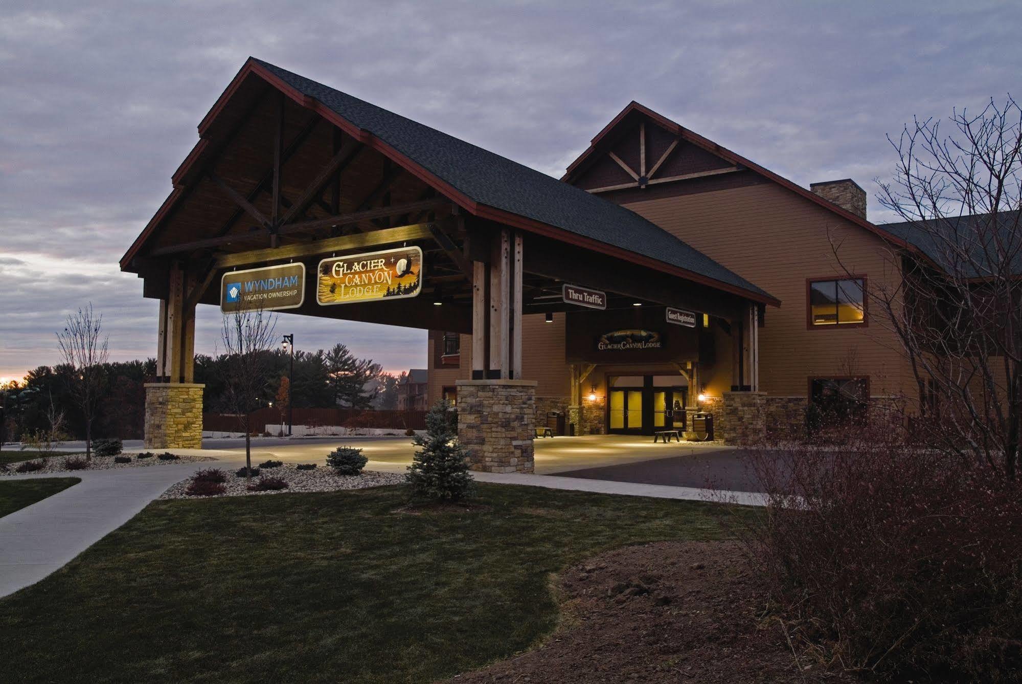 Club Wyndham Glacier Canyon ويسكونسن الوديان المظهر الخارجي الصورة